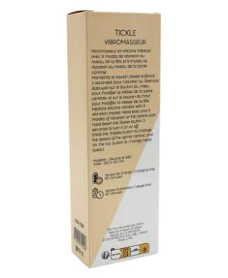Vibromasseur TICKLE Double Stimulation – USK-V30